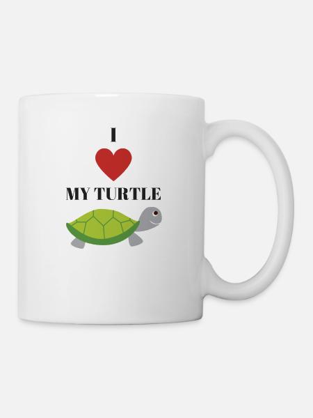 Turtle - Tasse - Weiß