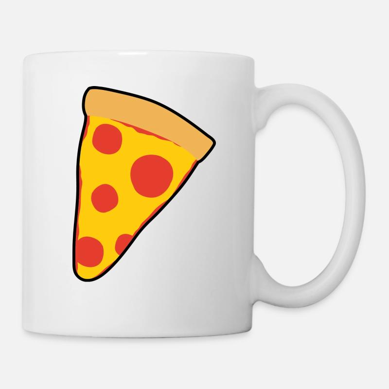 Pizza - Tasse - Weiß