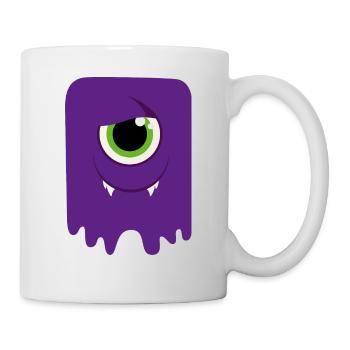 Monster / Alien Papa - Mug - white - Right