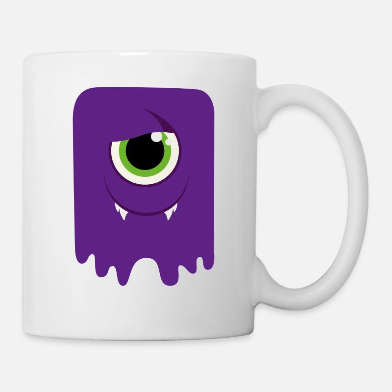 Monster / Alien Papa - Mug - white