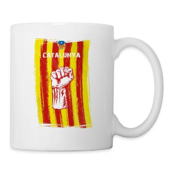 catalunya - Mug blanc - blanc - Droite
