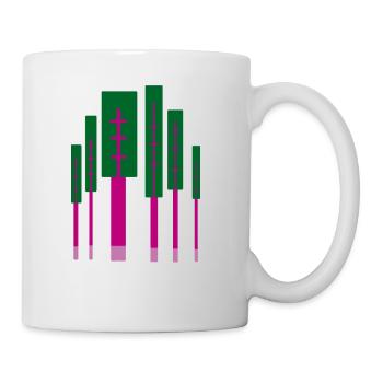 bettes - Mug blanc - blanc - Droite