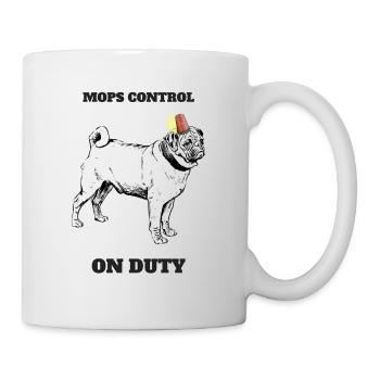 MOPS CONTROL - Mug - white - Right
