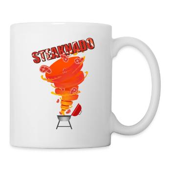 Steaknado - Mug blanc - blanc - Droite