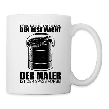 The rest is done by the painter - Mug - white - Right