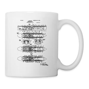 US896613A schwarz - Tasse - Weiß - Rechts