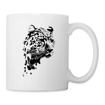 Guépard - Mug blanc - blanc - Droite