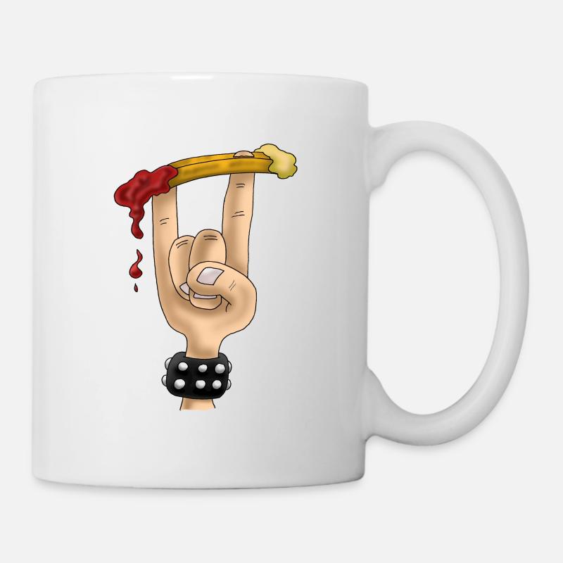 French fork - Mug - white