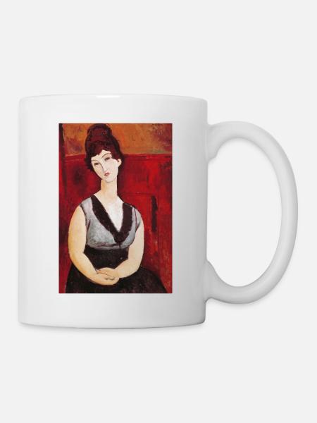 Amadeo Modigliani - La fille au chocolat. 1916e - Mug blanc - blanc