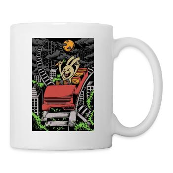 ROLLER COASTER - Tasse - Weiß - Rechts