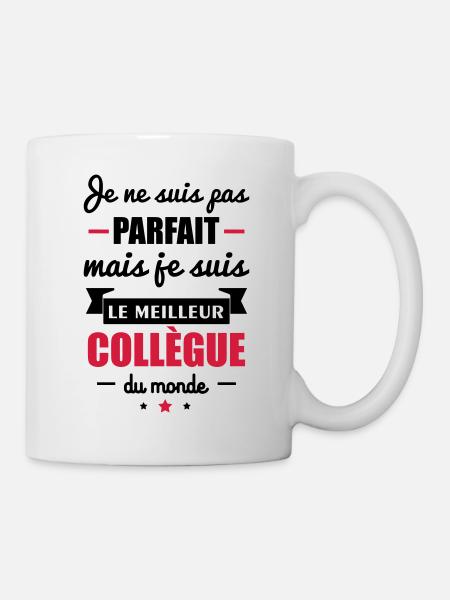 meilleur collègue,idée cadeau pour collègues - Mug blanc - blanc