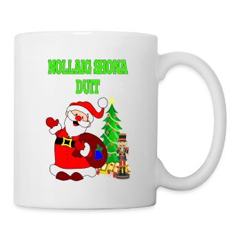 Nollaig Shona Duit Joyeux Noël à toi - Mug blanc - blanc - Droite