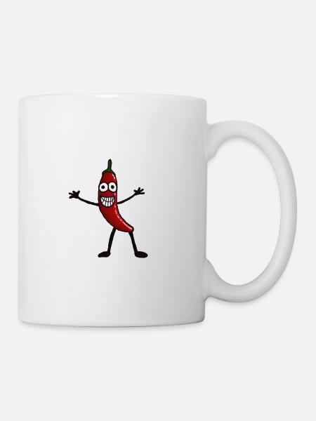 Rigolote, piment, rire - Mug blanc - blanc