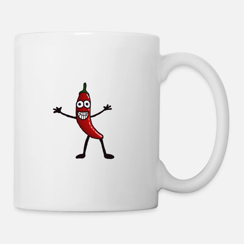 Rigolote, piment, rire - Mug blanc - blanc