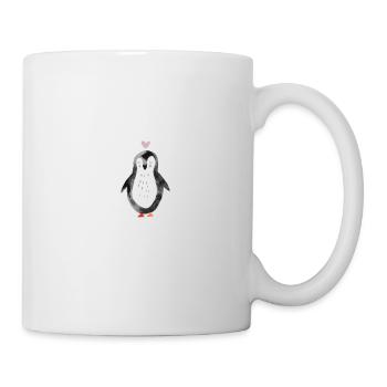 manchot - Mug blanc - blanc - Droite