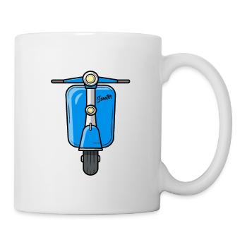 Scooter Motorroller Roller - Mug blanc - blanc - Droite