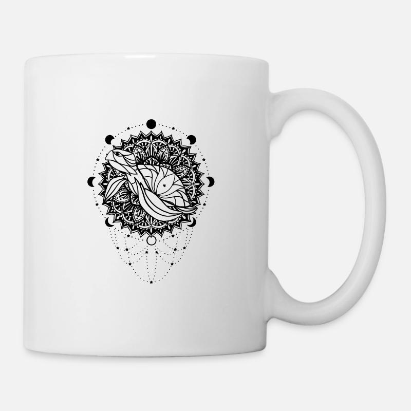 Schildkröte – Krafttier - Tasse - Weiß