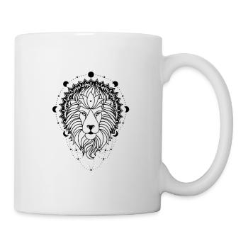 Lion - Force - Mug blanc - blanc - Droite