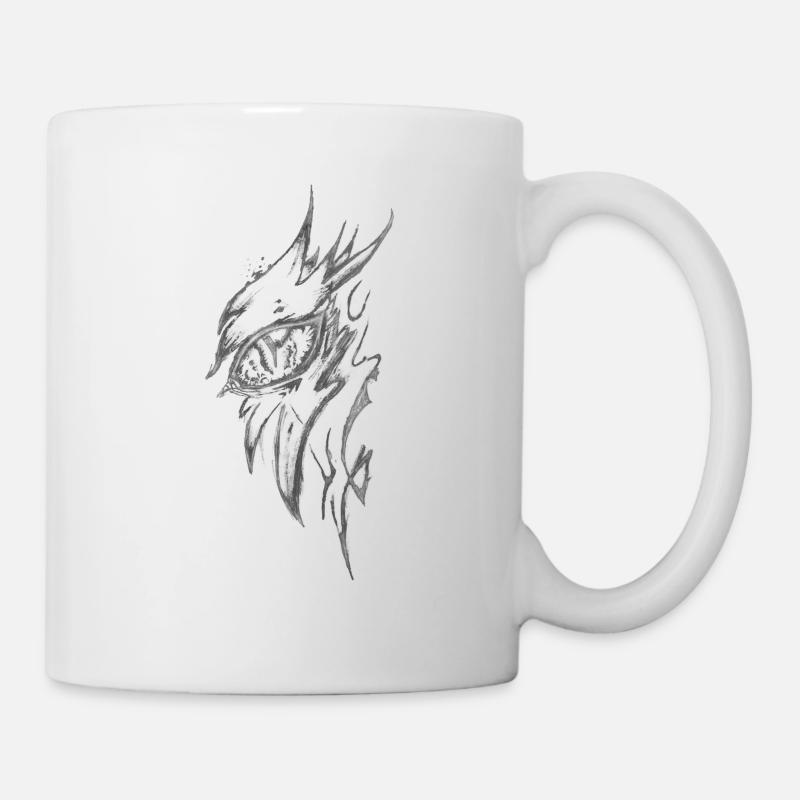 Dragon Eye - Tasse - Weiß