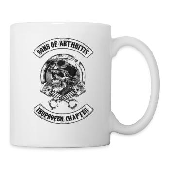 Sons of Arthritis - Tasse - Weiß - Rechts