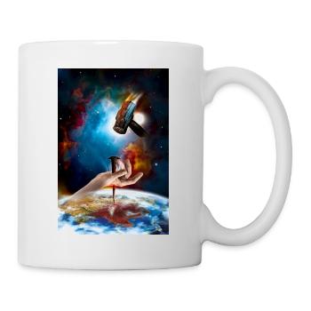 Die Liebe und das Wort Gottes - Tasse - Weiß - Rechts