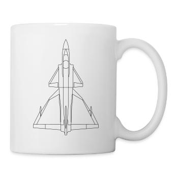 Viggen - Tasse - Weiß - Rechts