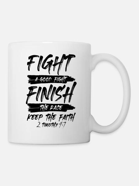 bibel jesus - Tasse - Weiß