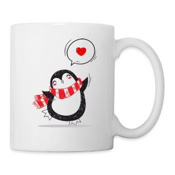 Christmas Adorable Penguin - Mug - white - Right