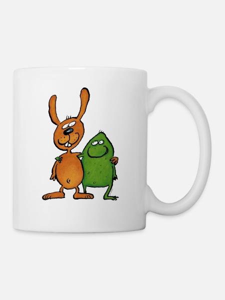 NuP Freunde - Tasse - Weiß