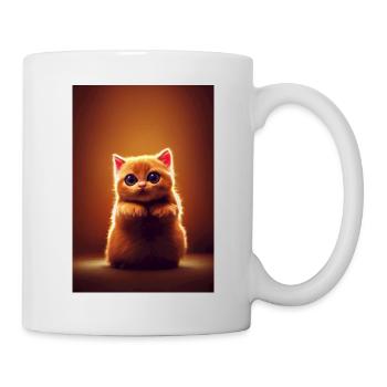 super cute cat - Mug - white - Right
