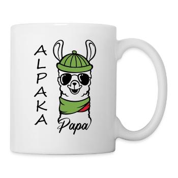 Alpaca Papa Hiker - Mug - white - Right