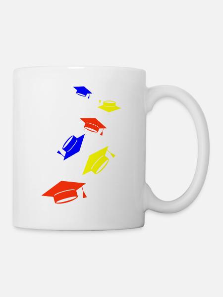 Student Abschluss - Tasse - Weiß