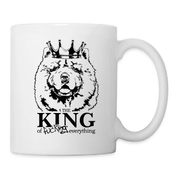 CHOW CHOW King Dog Saying Dogs Saying Wilsigns - Mug - white - Right