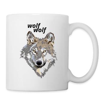Wolf - Mug - white - Right