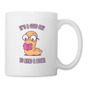 Bookworm - Mug - white - Right