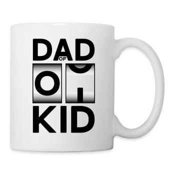 PAPA DE 1 ENFANT FÊTE DES PÈRES - Mug blanc - blanc - Droite