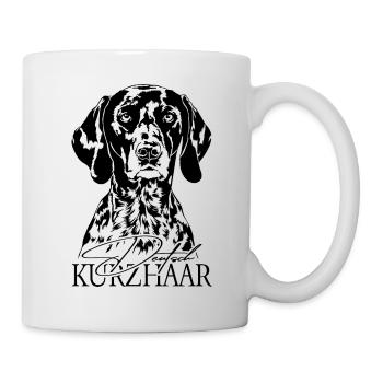 German Shorthair Hunting Dogs Portait Dog Wilsigns - Mug - white - Right