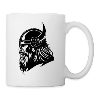 Viking Head Viking Warrior - Mug - white - Right
