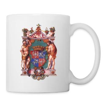 Wappen Polens und Litauens aus dem Jahr 1571 - Tasse - Weiß - Rechts