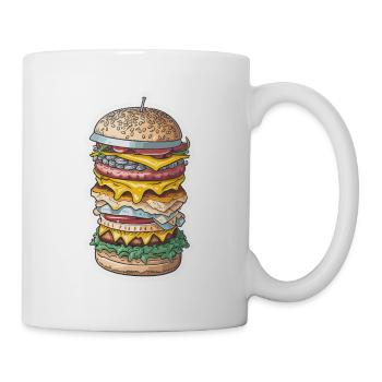 MAXI BURGER - Mug - white - Right