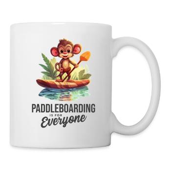 Paddleboarding is for Everyone - Mug - white - Right