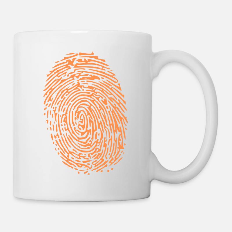 fingerprint - Mug - white