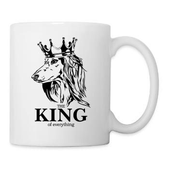Saluki King of everything Dogs Dog Wilsigns - Mug - white - Right