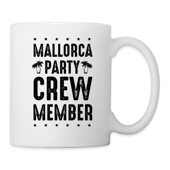 Mallorca Party Crew - Tasse - Weiß - Rechts