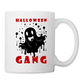 Halloween Gang Party - Tasse - Weiß - Rechts