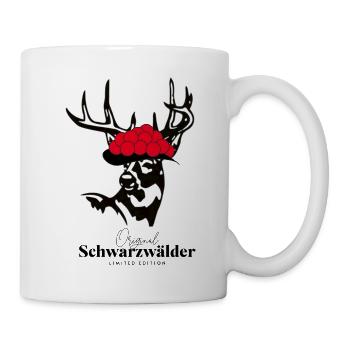 Original Schwarzwälder Limited Edition Design - Tasse - Weiß - Rechts