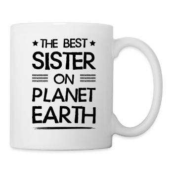 Best Sister Saying - Mug - white - Right