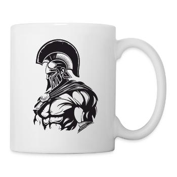 Spartan Gladiator Muscles Musculation - Mug blanc - blanc - Droite