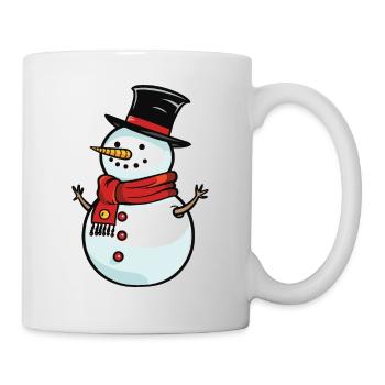 Snowman Winter Christmas Snow - Mug - white - Right