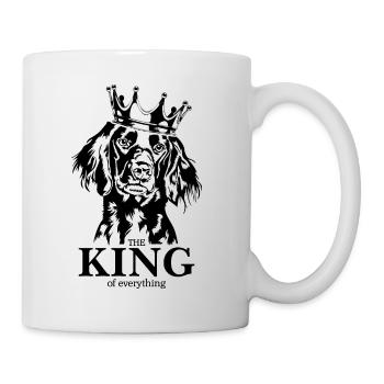 Grosser Münsterländer King of everything Wilsigns - Tasse - Weiß - Rechts